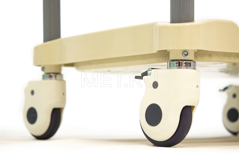 MET BLQ 008  Столик манипуляционный медицинский с двумя ящиками  от производителя